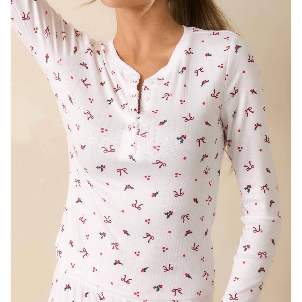 NEW Z SUPPLY holly long sleeve top in white